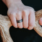 Hammered Black Ceramic - Offset