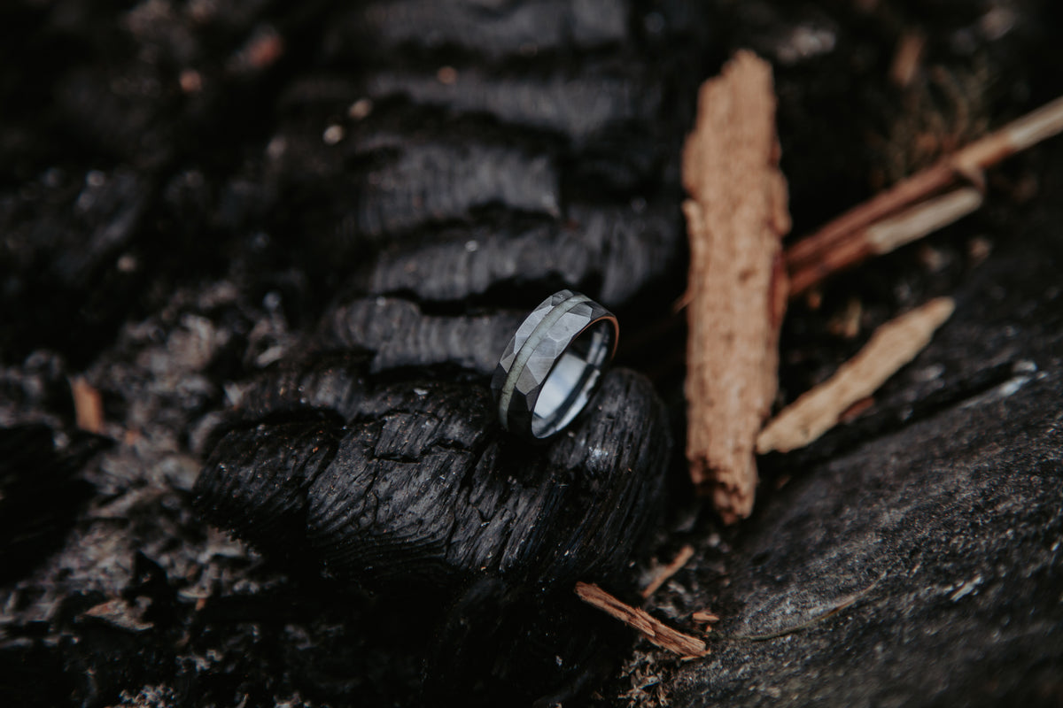 Hammered Tungsten - Offset