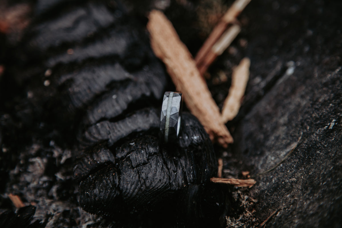 Hammered Tungsten - Offset