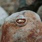 Rose Gold Plated Tungsten Antler Ring