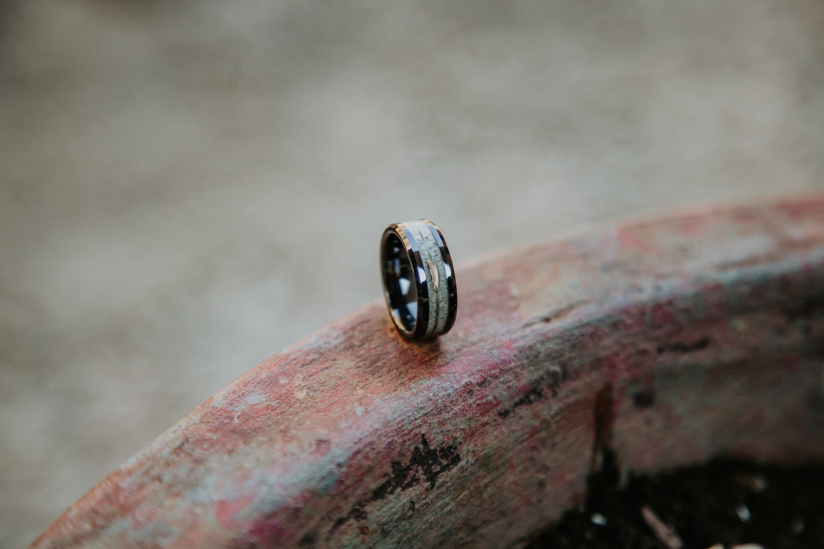 Custom Antler Ring