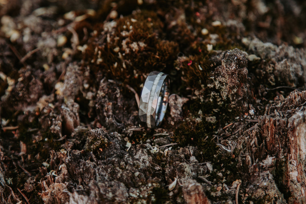Hammered Tungsten - Offset