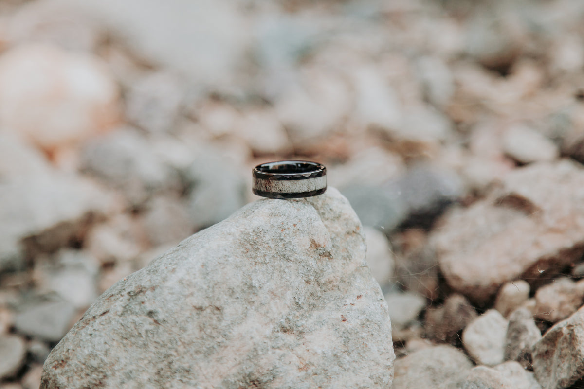 Hammered Black Ceramic