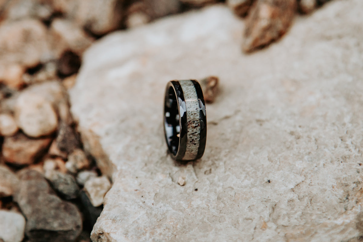 Hammered Black Ceramic