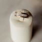 Hammered Gold Plated Tungsten