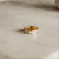 Hammered Gold Plated Tungsten