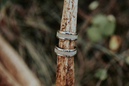 Stainless Antler Ring
